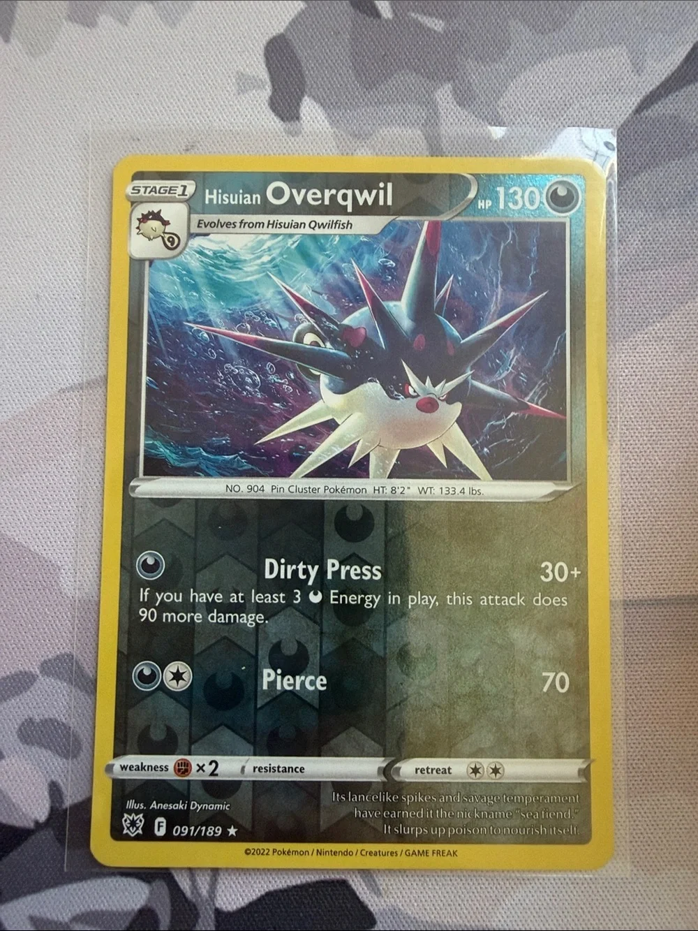 overqwil pokemon card value Shiny or Non 6 IV Pokmon Legends Z-A Competitive Customizable ZA Z A Pokemon TCG - s9a -